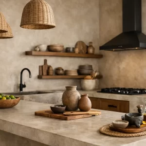 Acabado artesanal para cocinas con chukum