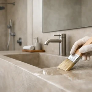 Cómo sellar chukum en baños sin alterar el acabado